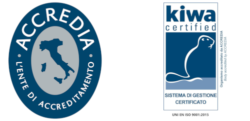 Logo Accredia - Certificazione ISO 9001